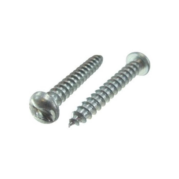 # 10 X 1-1/4" Zinc Plated One Way Screws (Pack of 12)
