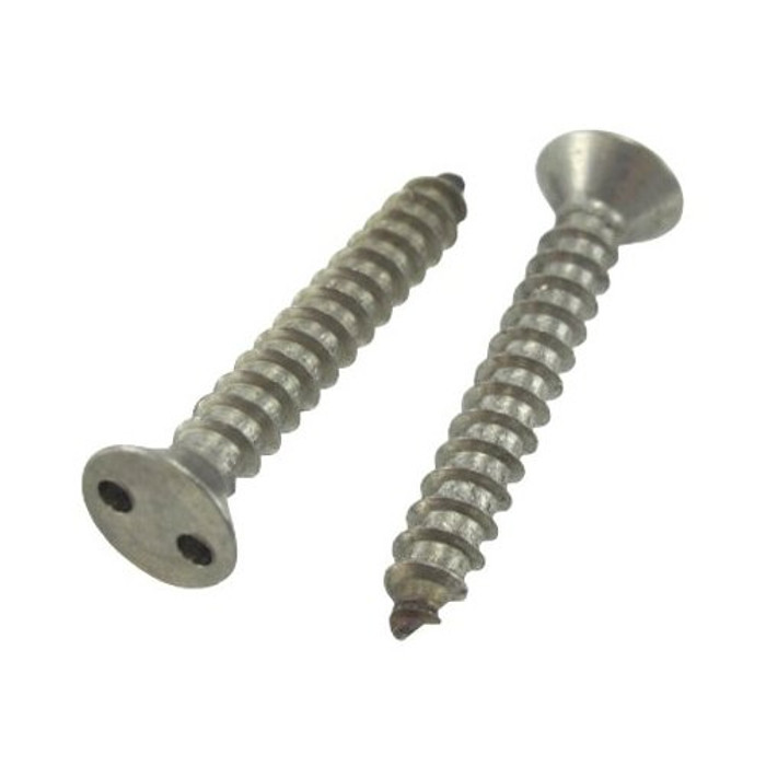 # 12 X 1-1/2" Stainless Steel Flat Head Spanner Sheet Metal Screws (Pack of 12)