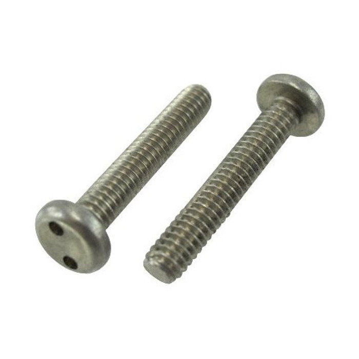 10/24 X 3/4" Stainless Steel Pan Head Spanner Machine Screws (Pack of 12)