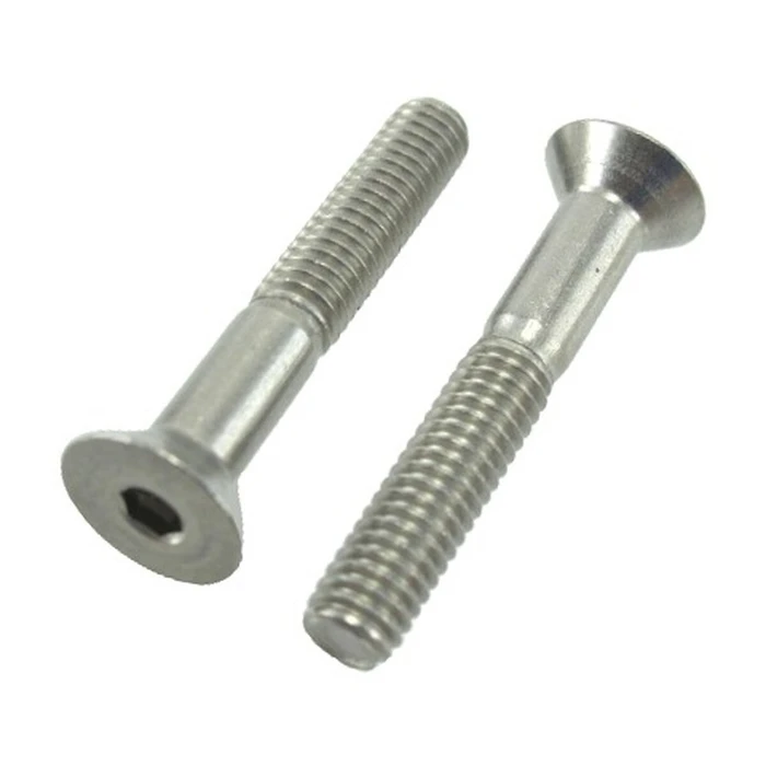 3/8"-16 X 2-1/2" Stainless Steel Flat Head Socket Cap Screws (Pack of 12)