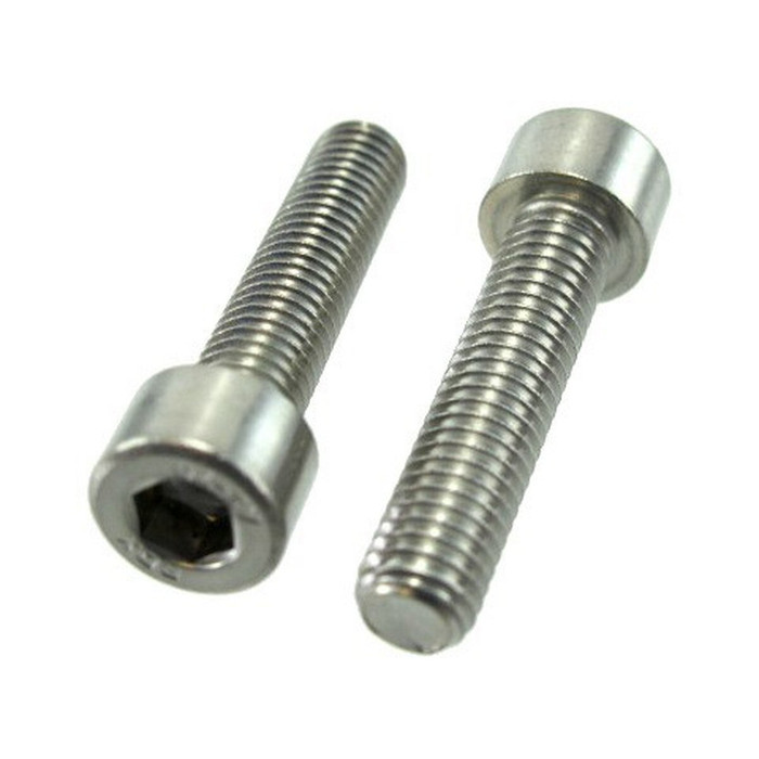 6 mm X 1.00-Pitch X 50 mm Stainless Steel Metric Socket Cap Screws (Pack of 12)