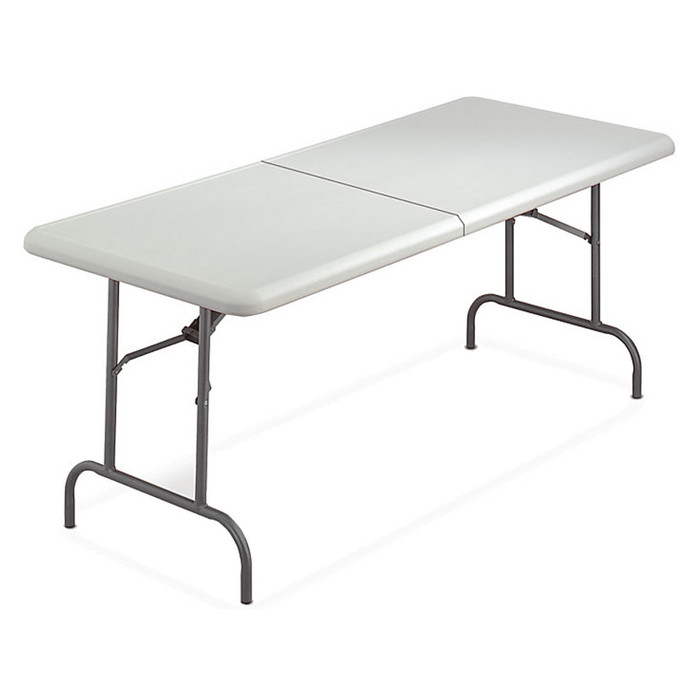 72" Polyethylene Fold-In-Half Table - (Available For Local Pick Up Only)