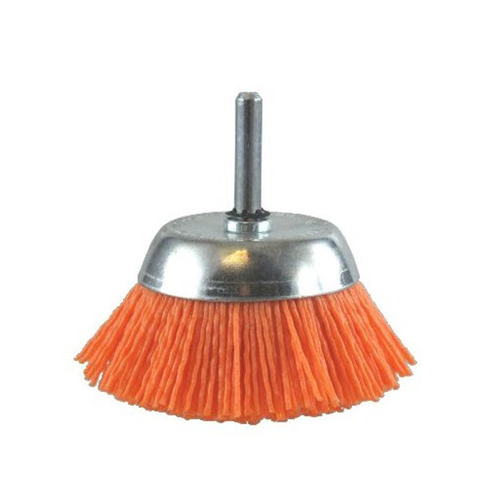 Orange Nyalox 2-1/2" 120G Medium Cup Brush