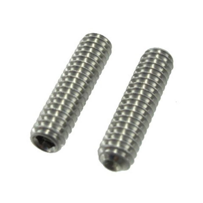 1/4"-28 X 3/8" Stainless Steel S.A.E. Cup-Point Socket Set Screws (Pack of 12)