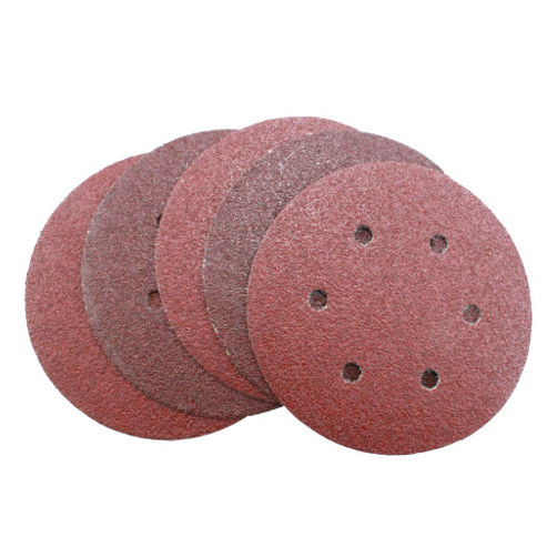6" 40-Grit Orbital Disc Sandpaper (Pack of 5)