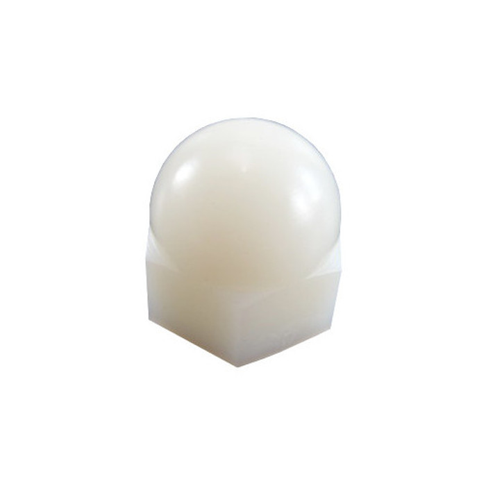 1/4"-20 Nylon Cap Nuts (Pack of 12)