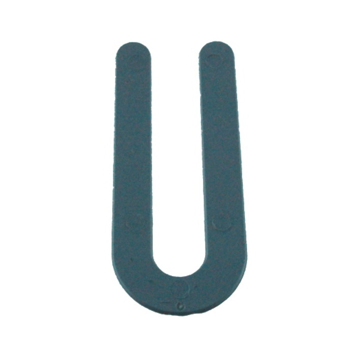 1-1/2" X 3-1/2" Plastic Horseshoe Shim - 1/16" Thick (Pack of 100)