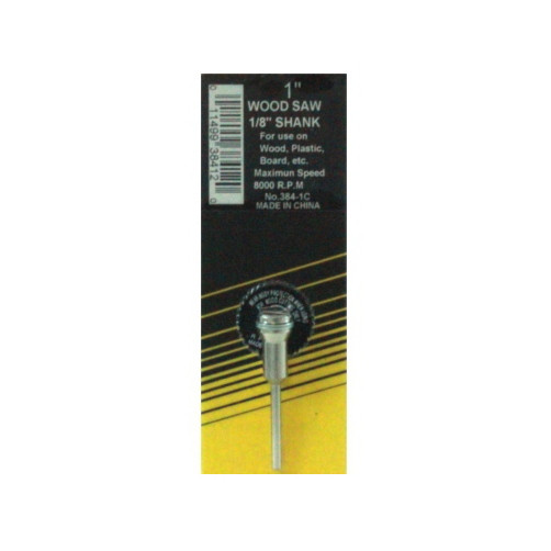 1" X 1/8" Shank Combo Wood Saw Blade (For Use With Drill)