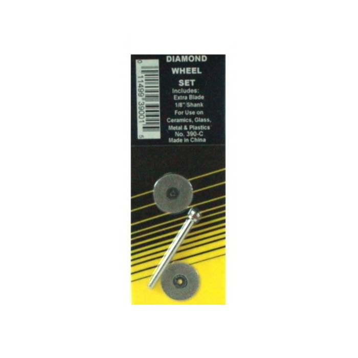 3/4" X 1/8" Shank Diamond Wheel Set (For Use With Drill)