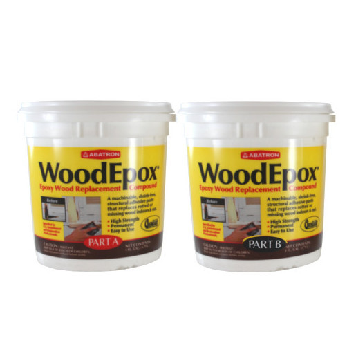 2 Part (A & B - 1 Gallon Each) Wood Epoxy Kit