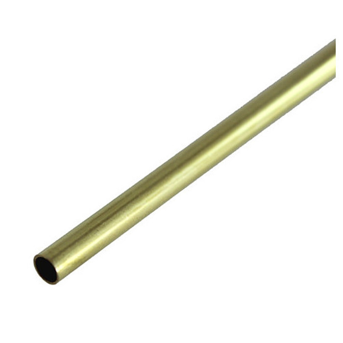 3/8" X 12" X .014 Brass Tube