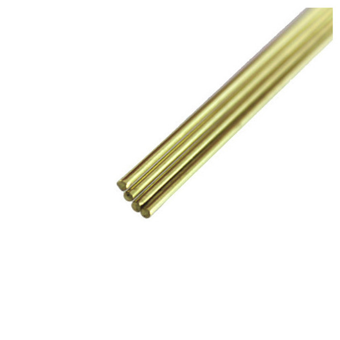3/64" X 12" X Solid Brass Rod (Pack of 4)
