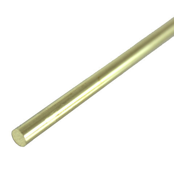 3/16" X 12" X Solid Brass Rod