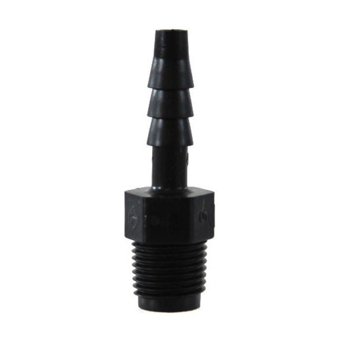 3/16" Hose X 1/8" Male Pipe Poly Connector