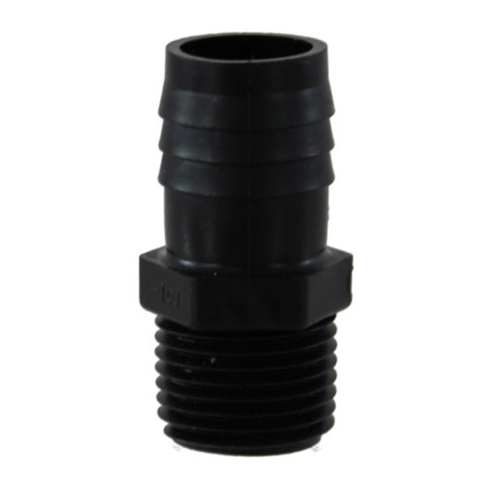 3/4" Hose X 1/2" Male Pipe Poly Connector