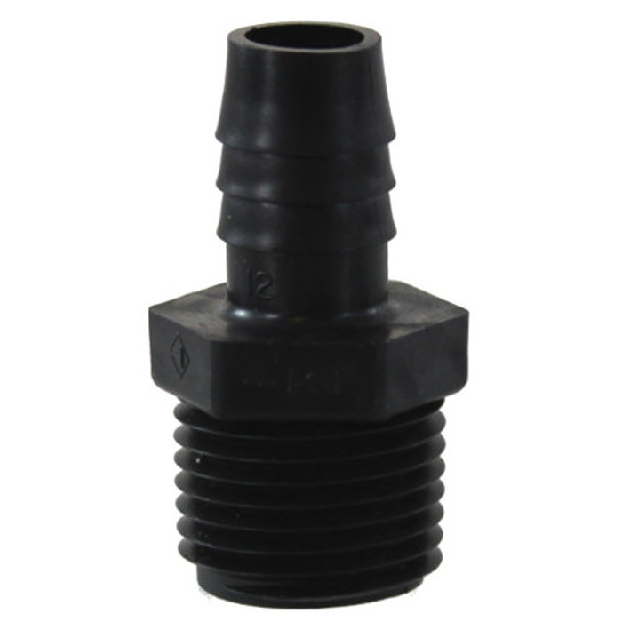 1/2" Hose X 1/2" Male Pipe Poly Connector