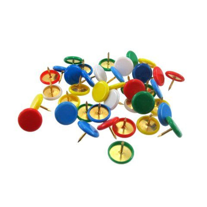 Assorted Thumb Tacks (Pack of 40)