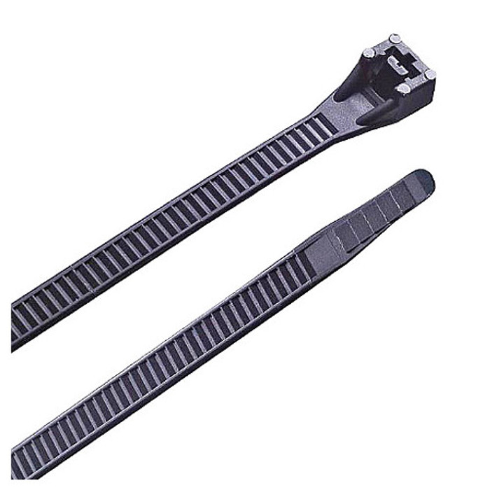 (50) 48" UV Black Nylon Cable Ties