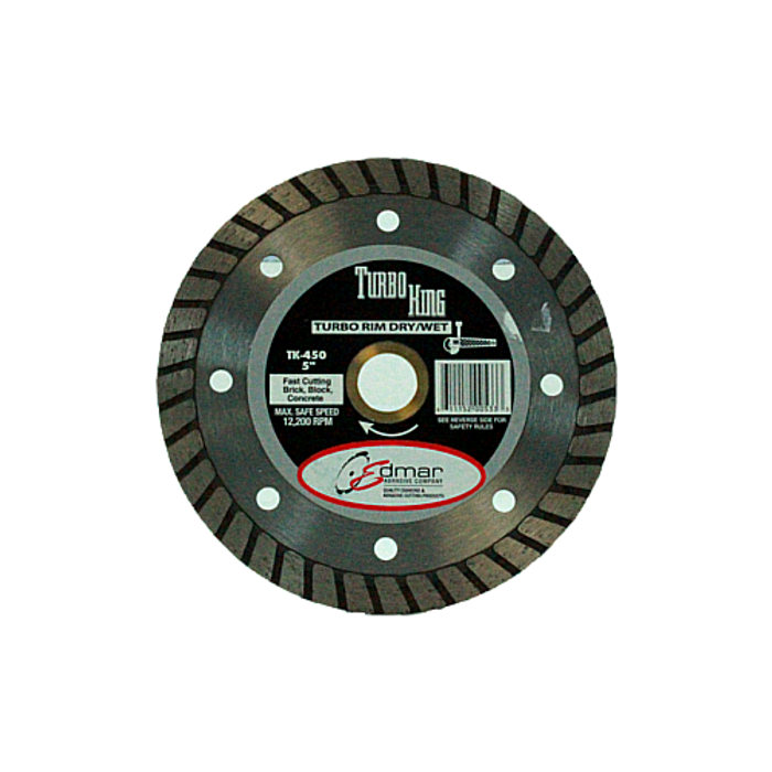 5" Wet / Dry Continuous Rim Diamond Blade