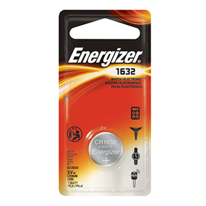 Energizer Lithium 3-Volt Coin Battery (CR1632)