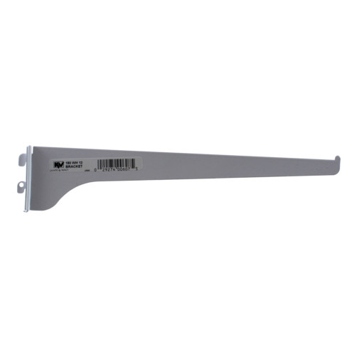 12" White Shelf Bracket