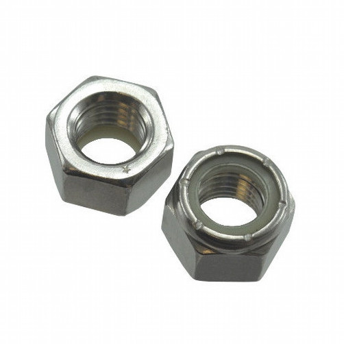 3 mm X 0.50-Pitch Stainless Steel Metric Elastic Stop Nuts (Box of 100)