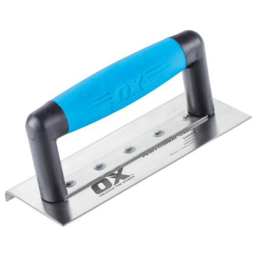 4" X 7" Stainless Steel Cement Hand Edger