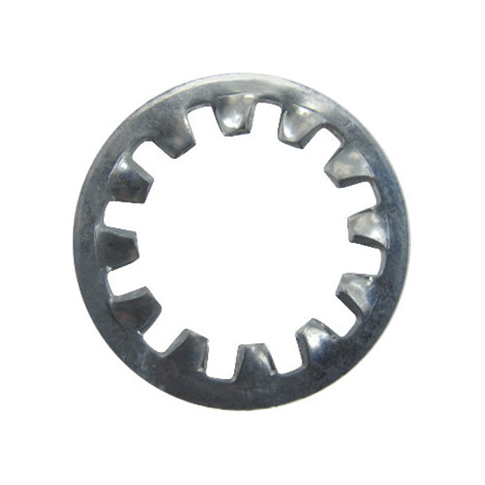 1/2" Zinc Plated Internal Tooth Lock Washers (Box of 100)