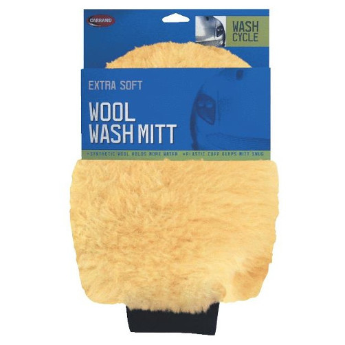 Synthetic Wool Car Wash Mitt