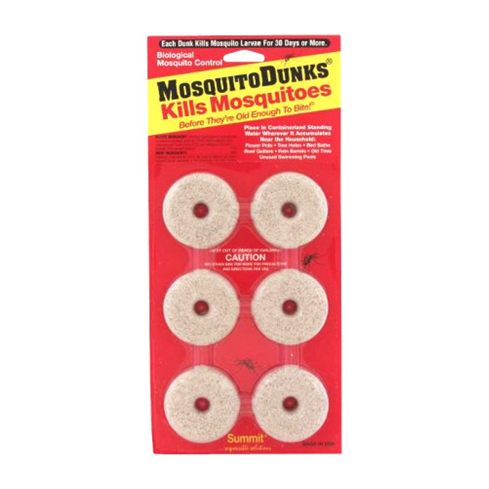 Mosquito Control Dunks (Pack of 6)