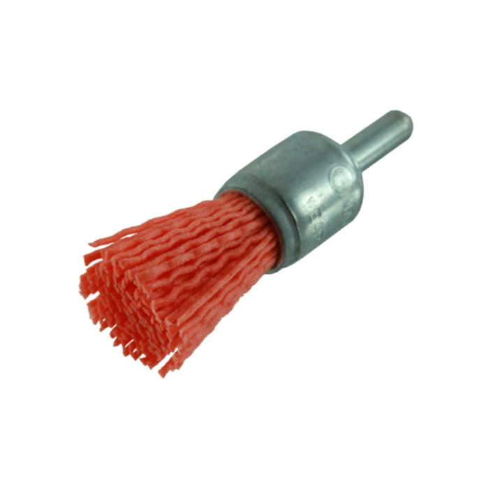 Orange Nyalox 3/4" 120G Medium End Brush