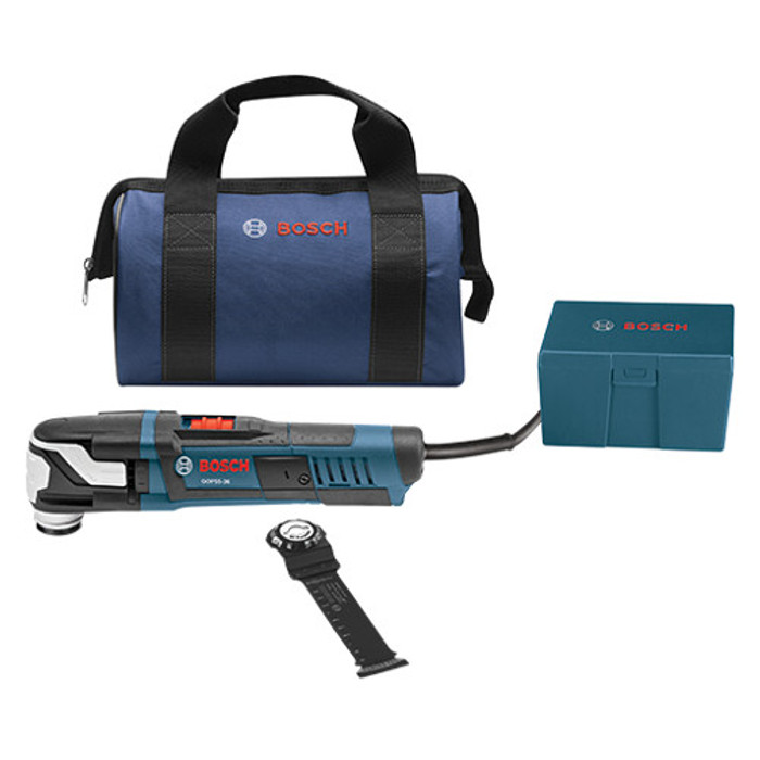 Bosch 5.5A Starlock-Max Oscillating Multi-Tool Kit