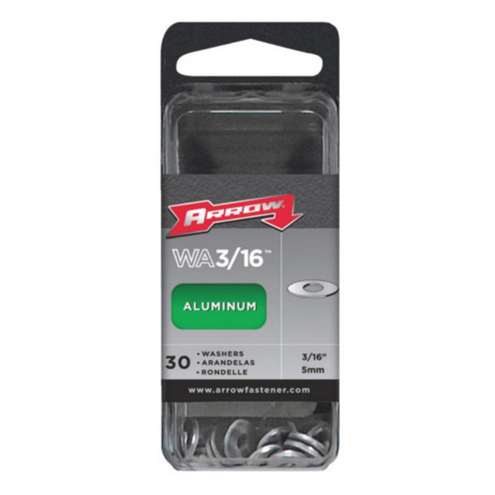 3/16" Aluminum Back-Up Washers (Pack of 30)