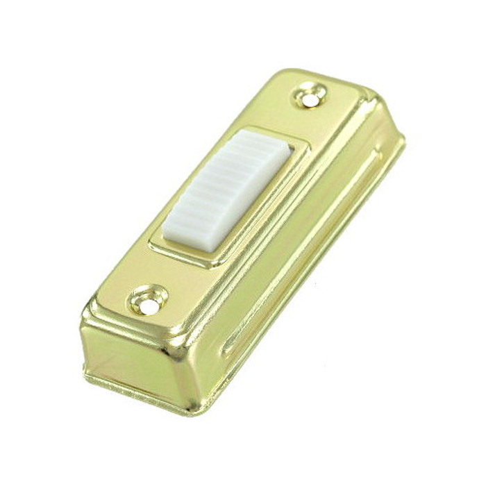 Lighted Pearl Rectangular Push Button