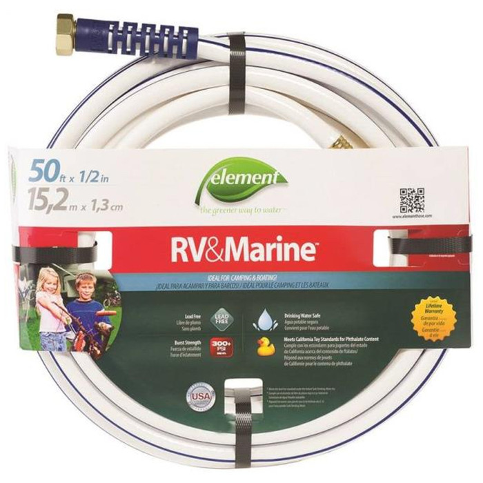 1/2" X 50' RV And Marine Garden Hose USDA