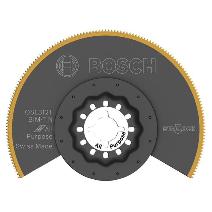 3-1/2" Starlock Titanium Bi-Metal All Purpose Segmented Saw Blade