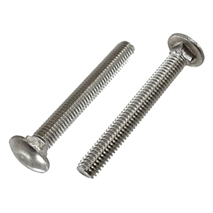 1/4"-20 X 1-1/2" Stainless Steel Square Neck Carriage Bolts (Box of 100)