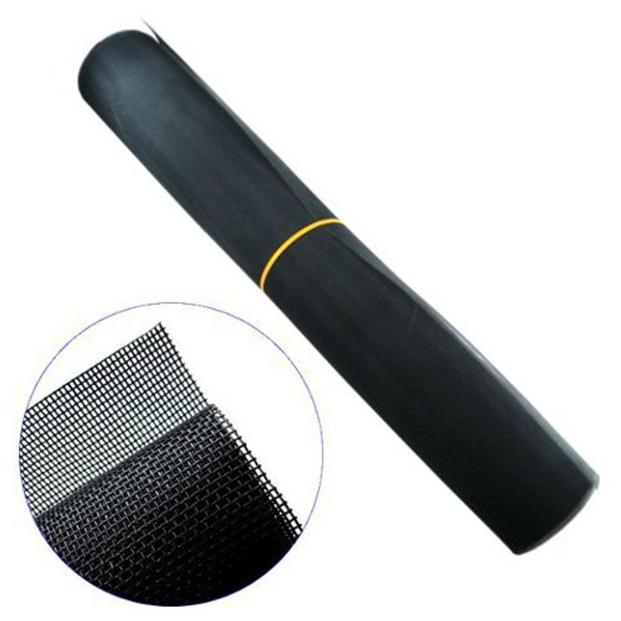 36" X 100' Charcoal Aluminum Screening