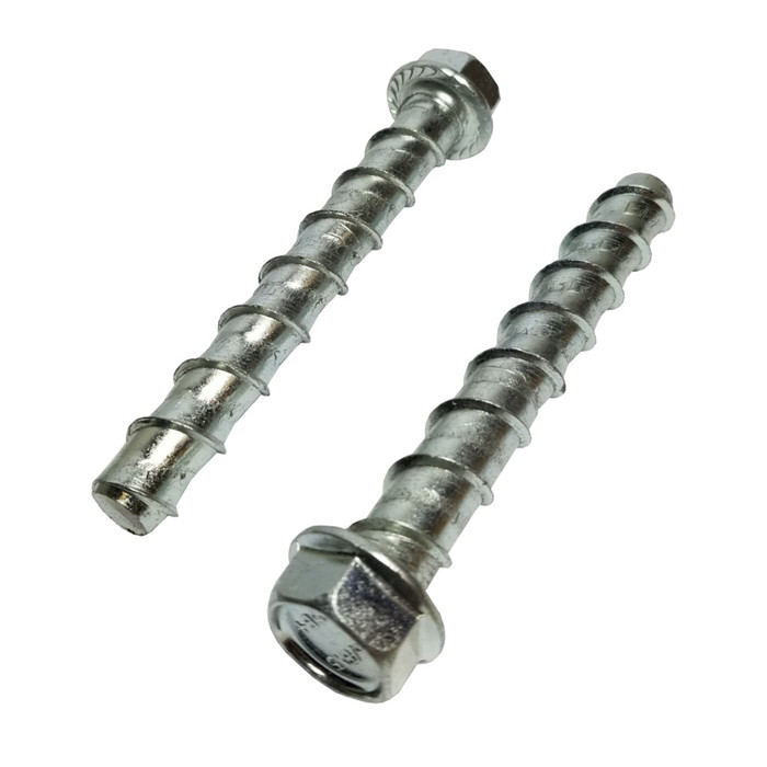 3/8" X 4" Screw Bolt Anchors (Pack of 12)
