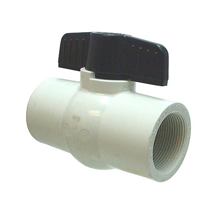 1/2" PVC Ball Valve (Female Pipe X Female Pipe)