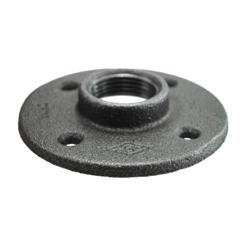 3/4" NPT Black Pipe Flange