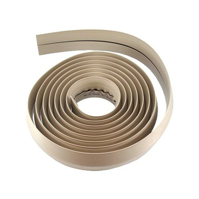 15' Ivory Wiremold Floor Channel