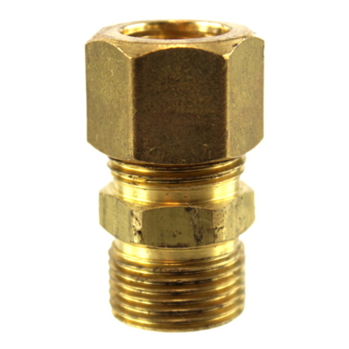 1/2" Tubing X 1/2" Male NPT Brass Compression Fitting