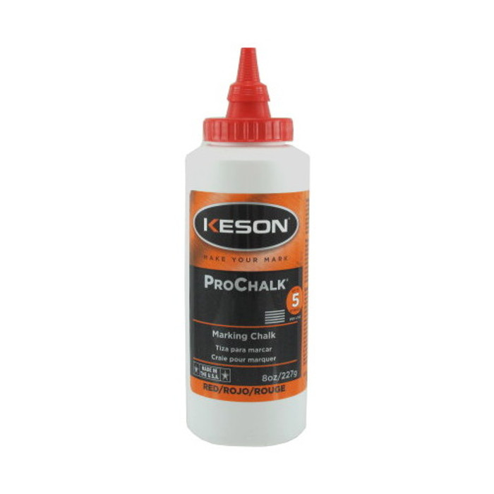 8 oz. Red Ultra-Fine Chalk Refill