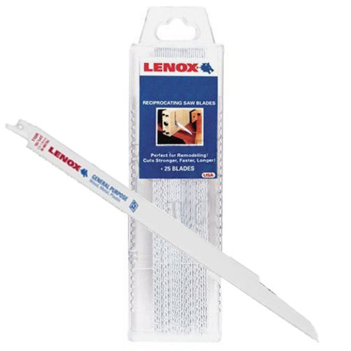 12" X 10/14-tpi Metal Cutting Reciprocating Saw Blades (Pack of 25)