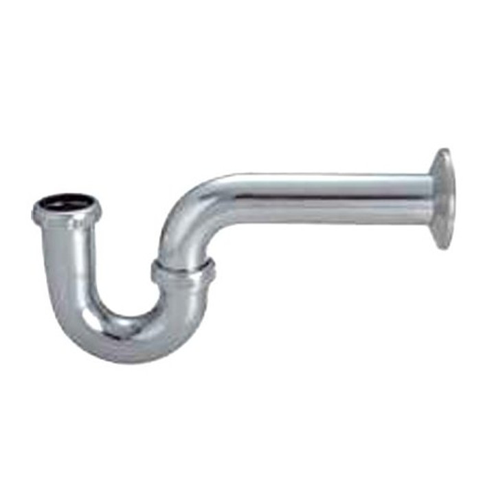 1-1/2" Polished Chrome Tubular P-Trap