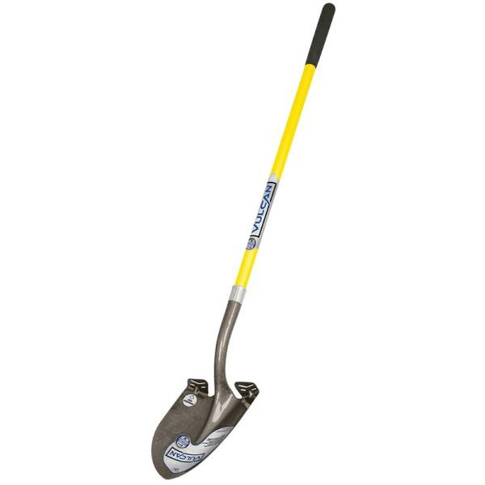 Fiberglass Long Handle Round Point Shovel