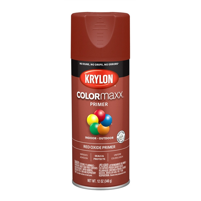12 oz. Krylon ColorMaxx Red Oxide Primer Spray Paint