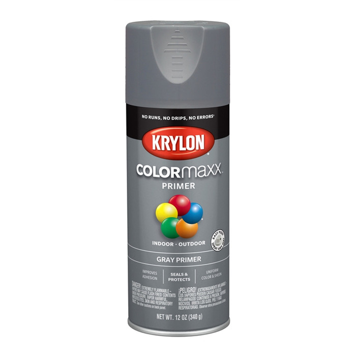 12 oz. Krylon ColorMaxx Gray Primer Spray Paint