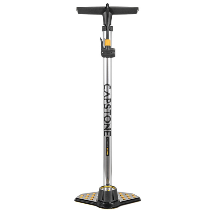 Aluminum Hand Air Pump With Pressure Gauge
